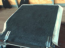 Herr Karl bei Polsterreinigung